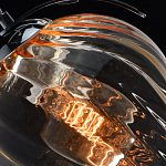 Подвесной светильник со стеклянном плафоном в форме бокала Kaleido варинант исполнения - 10 | Loft Concept в Ульяновске