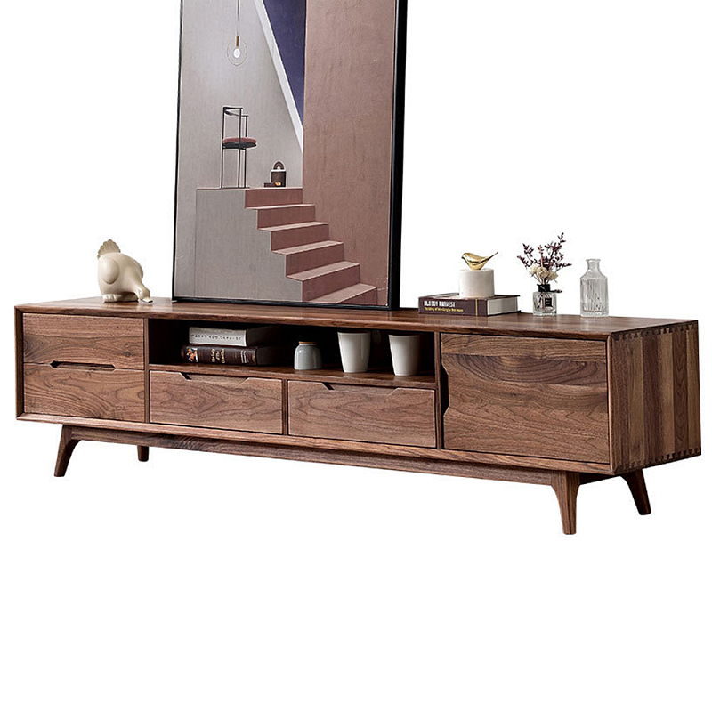 Тумба под телевизориз массива дерева TV Stand made of Walnut Wood Орех Тумба под телевизориз массива дерева TV Stand made of Walnut Wood Орех в Ульяновске | Loft Concept