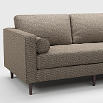 Мебельная ткань Шенилл коричневый цвет 142 см T4-54 варинант исполнения - 5 | Loft Concept в Ульяновске