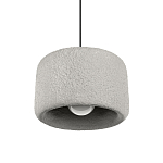 Подвесной светильник с цилиндрическим фактурным абажуром Sergey Makhno варинант исполнения - 1 | Loft Concept в Ульяновске