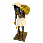 Фигурка африканского рабочего Plantation варинант исполнения - 1 | Loft Concept в Ульяновске