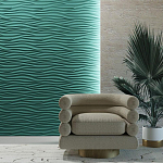 Гипсовая 3D Панель M-33 варинант исполнения - 1 | Loft Concept в Ульяновске