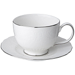 Чайный набор белый из фарфора на 6 персон 12 предметов 280 мл Garden Whisper Porcelain Set  варинант исполнения - 1 | Loft Concept в Ульяновске