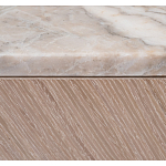 Комод с мраморной столешницей Uniqueness Marble варинант исполнения - 3 | Loft Concept в Ульяновске