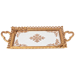 Поднос декоративный бронзовый Mirror Surface Bronze варинант исполнения - 1 | Loft Concept в Ульяновске