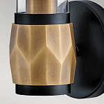 Бра для ванных комнат с прозрачным стеклянным плафоном в форме цилиндра Hinkley варинант исполнения - 15 | Loft Concept в Ульяновске