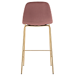 Барный стул на золотистых ножках VENDRAMIN Pink варинант исполнения - 5 | Loft Concept в Ульяновске