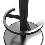 Барный стул вращающийся со спинкой Бежевый Велюр Vendramin Chair варинант исполнения - 5 | Loft Concept в Ульяновске