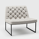 Мебельная ткань Sorbettol Шенилл Сееро-бежевый N 1120 варинант исполнения - 7 | Loft Concept в Ульяновске