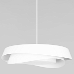 Подвесной светильник круглый белого цвета из металла Vita Cuna варинант исполнения - 1 | Loft Concept в Ульяновске