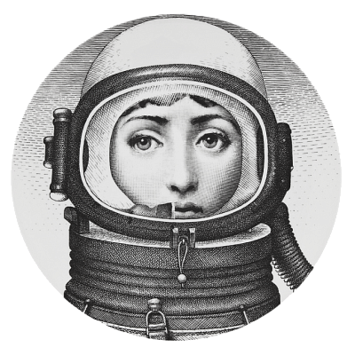 Декоративная тарелка Fornasetti 181 Декоративная тарелка Fornasetti 181
