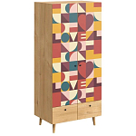 Шкаф с принтом The rebus of love варинант исполнения - 1 | Loft Concept в Ульяновске