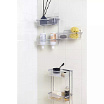 Полка напольная трехъярусная для ванной Bathroom Floor Shelf варинант исполнения - 2 | Loft Concept в Ульяновске