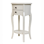 Белая тумба на фигурных ножках Shelby варинант исполнения - 2 | Loft Concept в Ульяновске