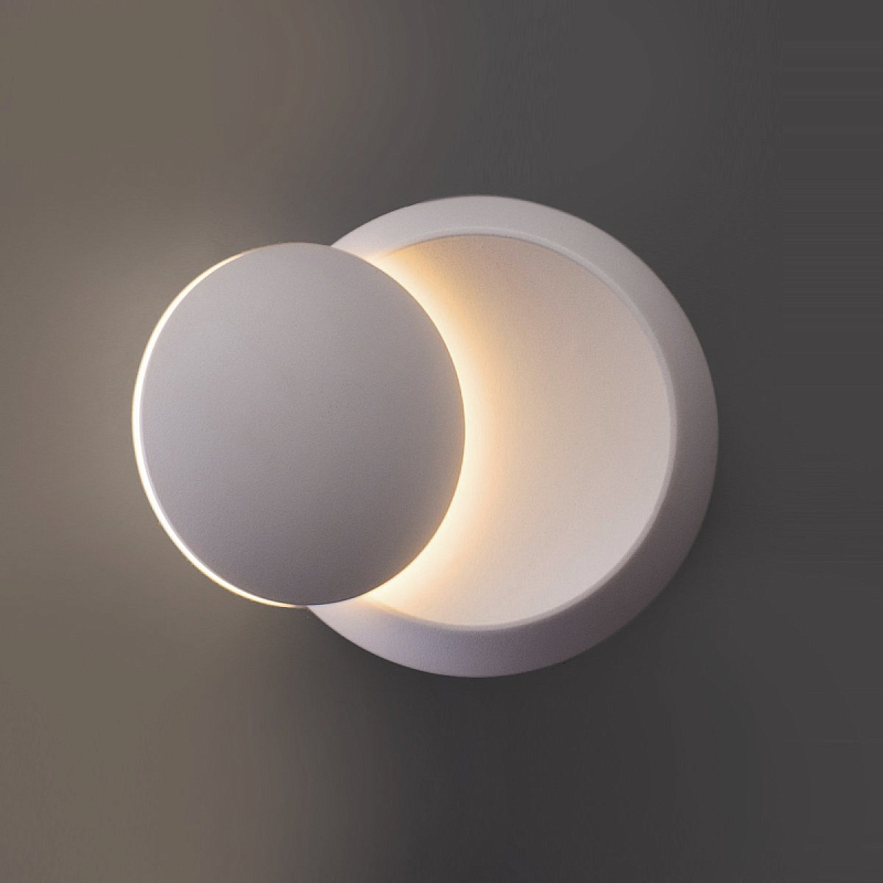 Бра Light Point Luna Wall Lamp White Белый в Ульяновске | Loft Concept 