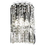 Бра с металлическими и хрустальными подвесками Bonnay Crystal Chrome Wall Lamp варинант исполнения - 1 | Loft Concept в Ульяновске