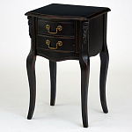 Тумба прикроватная из массива березы с 2-мя ящиками в стиле прованс Vintage варинант исполнения - 2 | Loft Concept в Ульяновске