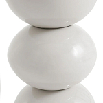 Приставной столик белого цвета Bead варинант исполнения - 2 | Loft Concept в Ульяновске