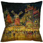 Подушка декоративная Мулен Руж Impressionism in Art варинант исполнения - 1 | Loft Concept в Ульяновске
