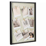 Рамка для фото с подсветкой c деревянными прищепками в комплекте Photo Backlight варинант исполнения - 1 | Loft Concept в Ульяновске