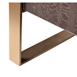 Комод  округлой формы с дверцами Chest of Precious Breed варинант исполнения - 5 | Loft Concept в Ульяновске