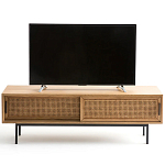 ТВ-тумба с плетеным декором Tate Wicker TV Stand варинант исполнения - 2 | Loft Concept в Ульяновске