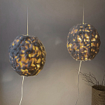 Светильник вязаный из шерсти Wool Oval варинант исполнения - 2 | Loft Concept в Ульяновске