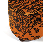 Пуф Wakonda Terracotta Tiger Mountain с Круглыми ножками  варинант исполнения - 1 | Loft Concept в Ульяновске