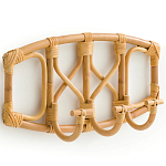 Настенная вешалка из ротанга Willa Wall Hanger S варинант исполнения - 1 | Loft Concept в Ульяновске