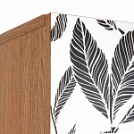 Шкаф с принтом Leaf bouquet варинант исполнения - 6 | Loft Concept в Ульяновске