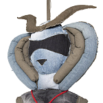 Кукла из джинсовой одежды и армейских палаток Rusalka Jeans&Tents варинант исполнения - 4 | Loft Concept в Ульяновске