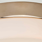 Потолочный светильник для ванных комнат с цилиндрическим плафоном из опалового стекла Elstead Lighting варинант исполнения - 10 | Loft Concept в Ульяновске