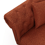 Мебельная ткань Шенилл терракотовый цвет 138 см T4-44 варинант исполнения - 9 | Loft Concept в Ульяновске