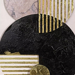 Панно декоративное с объемным эффектом Asymmetry варинант исполнения - 4 | Loft Concept в Ульяновске