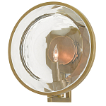 Бра круглое с прозрачным рельефным плафоном Crystal Prism варинант исполнения - 2 | Loft Concept в Ульяновске