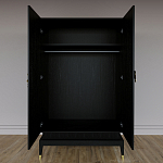 Платяной шкаф Elsa Dreams Black с 2-мя фасадами варинант исполнения - 3 | Loft Concept в Ульяновске