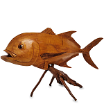 Статуэтка в виде рыбы деревянная Flight of Pisces варинант исполнения - 2 | Loft Concept в Ульяновске