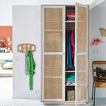 Настенная вешалка из ротанга Willa Wall Hanger S варинант исполнения - 4 | Loft Concept в Ульяновске