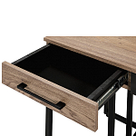 Стол рабочий в стиле лофт с ящиками и системой хранения Urban Style Space варинант исполнения - 5 | Loft Concept в Ульяновске