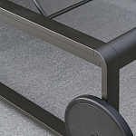 Шезлонг на металлическом каркасе с регулируемой спинкой GUELL Sunbed варинант исполнения - 6 | Loft Concept в Ульяновске