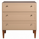Комод бежевый из массива бука с 3-мя ящиками Wenge Light варинант исполнения - 2 | Loft Concept в Ульяновске