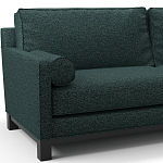 Мебельная ткань Шенилл темно-зеленый цвет 138 см T4-39 варинант исполнения - 2 | Loft Concept в Ульяновске