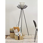 Торшер с трехъярусным плафоном из металлической сетки Metal Mesh Floor Lamp варинант исполнения - 3 | Loft Concept в Ульяновске