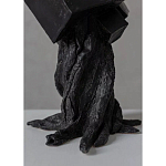 Скульптура «Окаменелый рост», Черный объект варинант исполнения - 3 | Loft Concept в Ульяновске