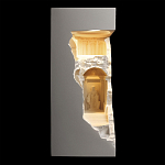 Встраиваемый в стену гипсовый светильник под покраску в античном стиле Antiquity Athena варинант исполнения - 7 | Loft Concept в Ульяновске