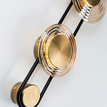 Бра со стеклянными плафонами в форме дисков Savio Brown Glass Disc Light варинант исполнения - 2 | Loft Concept в Ульяновске