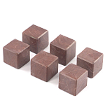 Камни для охлаждения виски из красного лемезита Natural Stone Cube варинант исполнения - 3 | Loft Concept в Ульяновске