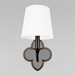 Бра с белым текстильным абажуром и фигурным основанием с зеркальной вставкой Vitorino варинант исполнения - 18 | Loft Concept в Ульяновске