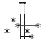 Каркасная люстра Balance варинант исполнения - 2 | Loft Concept в Ульяновске