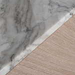 Тумба под телевизор с мраморной столешницей Uniqueness Marble варинант исполнения - 5 | Loft Concept в Ульяновске